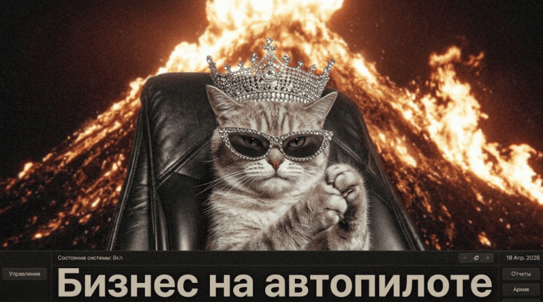 Интерфейс создания Telegram-бота для автоматической работы с клиентами