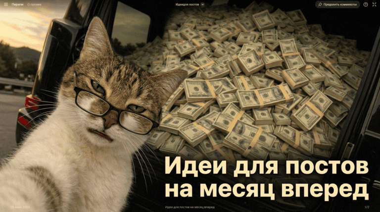 Создание контента для бизнеса с помощью искусственного интеллекта