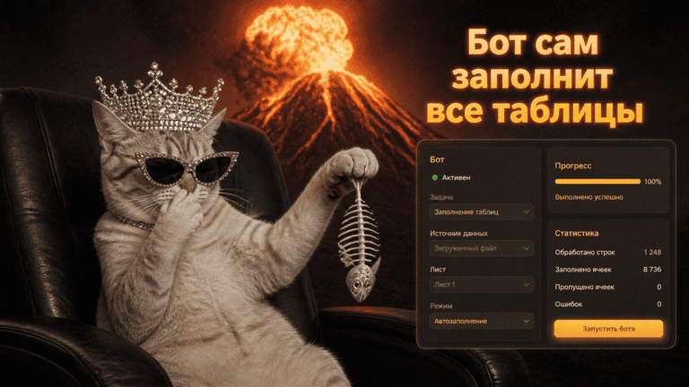 Современное рабочее место с элементами искусственного интеллекта для автоматизации рутины в 2025 году