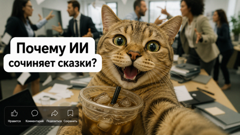 Визуализация нейросети, искажающей факты ради вежливости перед пользователем